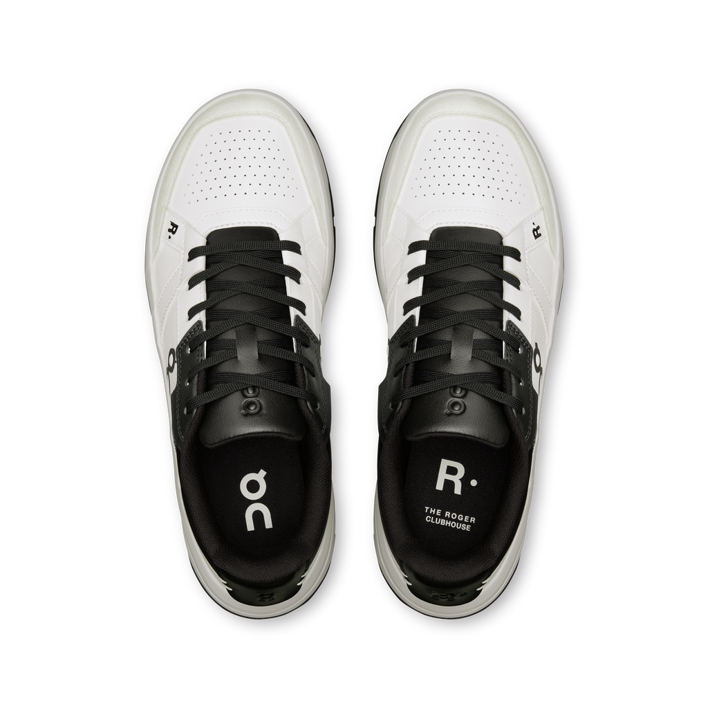 On Men's The ROGER Clubhouse White Black
