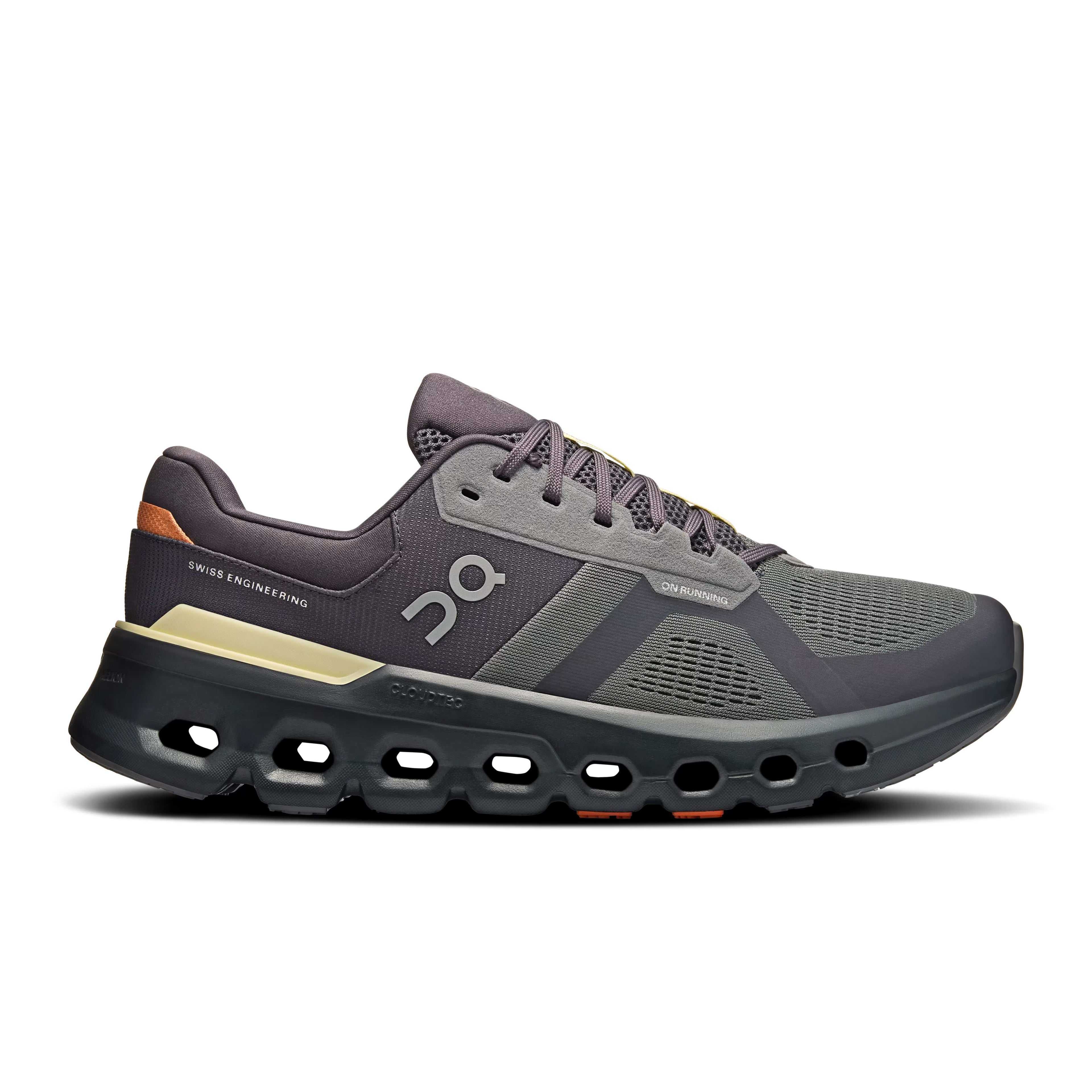 On Men's Cloud Runner 2 Rock Tangerine