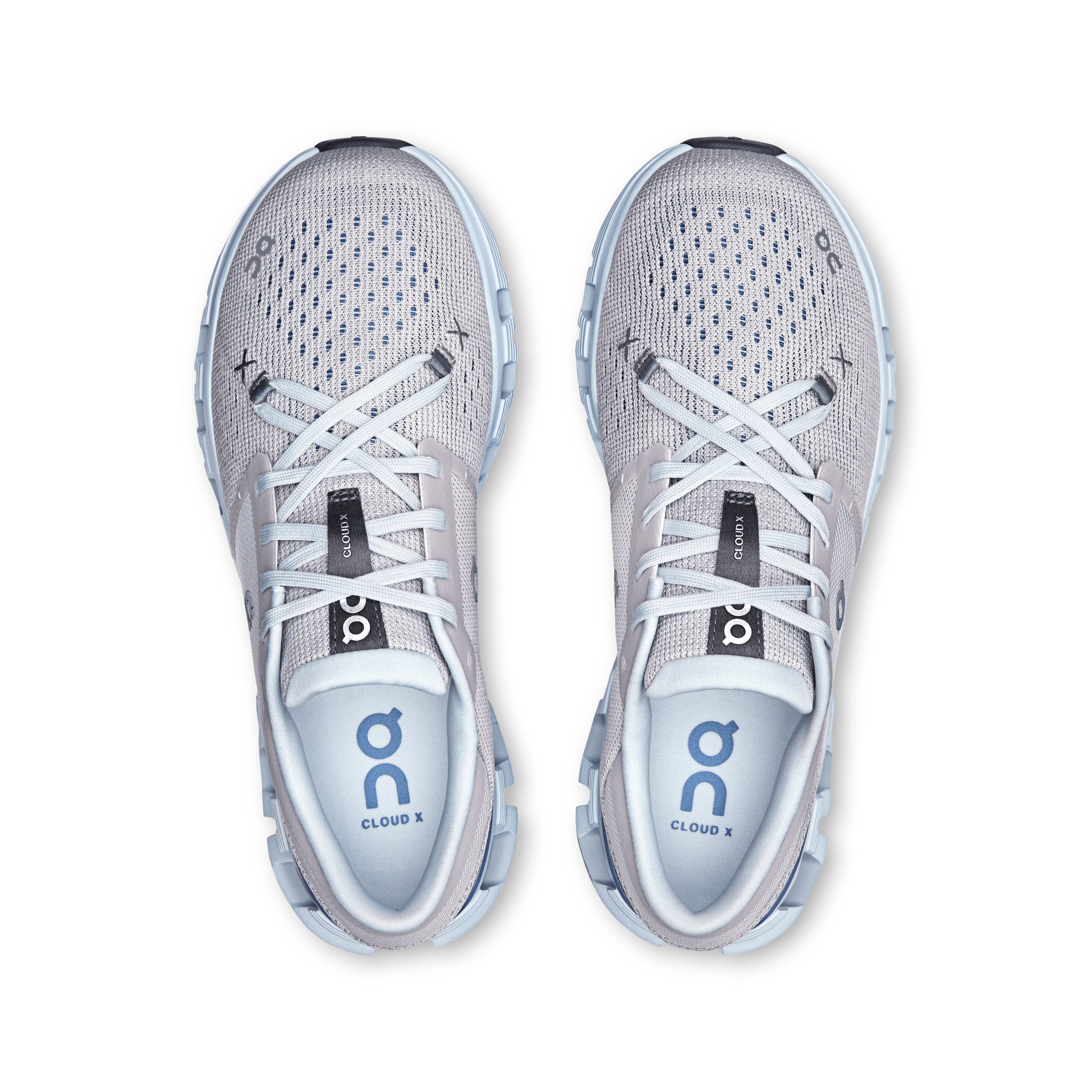 On Women's Cloud X4 Silver Chambray
